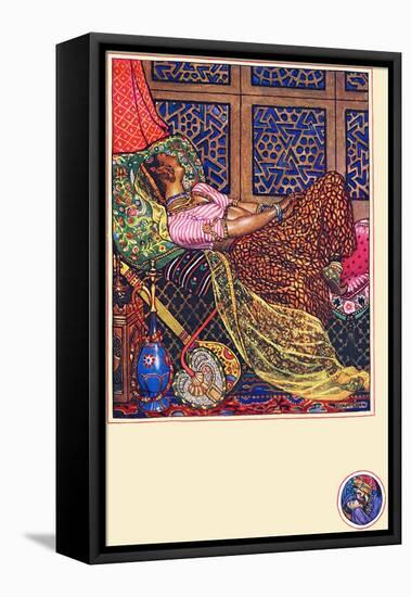 'Zira: in Captivity', poem from The Garden of Kama-Byam Shaw-Framed Stretched Canvas