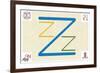 Zissou Society Flag Movie-null-Framed Art Print