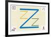 Zissou Society Flag Movie-null-Framed Art Print