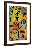 Zitronen-Paul Klee-Framed Premium Giclee Print