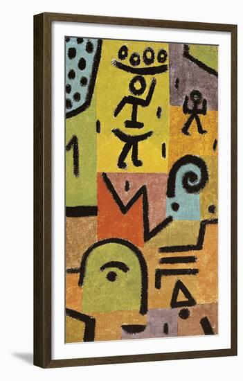 Zitronen-Paul Klee-Framed Giclee Print