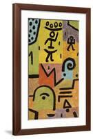 Zitronen-Paul Klee-Framed Giclee Print