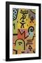 Zitronen-Paul Klee-Framed Giclee Print