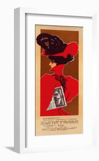 Zlata Praha - literary Magazine-null-Framed Art Print