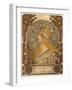 Zodiac, 1896 (Colour Litho)-Alphonse Marie Mucha-Framed Giclee Print