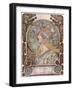 Zodiac - Alfons Marie Mucha (1860-1939). Colour Lithograph, 1896. Private Collection-Alphonse Marie Mucha-Framed Giclee Print