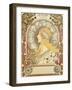 Zodiac calendar for 'La Plume', 1896 (litho)-Alphonse Marie Mucha-Framed Giclee Print