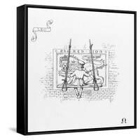 Zodiac, Leo (Maxims)-null-Framed Stretched Canvas