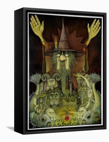 Zodiac Magician-Wayne Anderson-Framed Stretched Canvas
