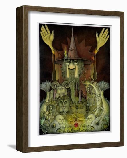 Zodiac Magician-Wayne Anderson-Framed Giclee Print