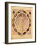 Zodiac Man and Signs, 1416-null-Framed Giclee Print