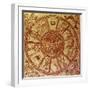 Zodiac, Roman Mosaic-null-Framed Giclee Print