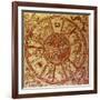 Zodiac, Roman Mosaic-null-Framed Giclee Print