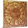 Zodiac, Roman Mosaic-null-Mounted Giclee Print