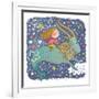 Zodiac Sign - Capricorn-smilewithjul-Framed Art Print