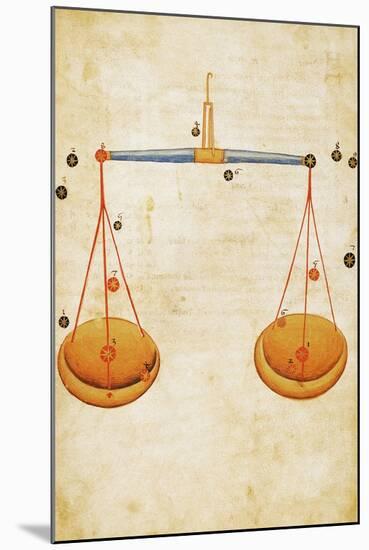 Zodiac Sign: Libra, C1350-null-Mounted Giclee Print