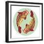 Zodiac Signs - Pisces-krasstin-Framed Premium Giclee Print