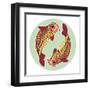 Zodiac Signs - Pisces-krasstin-Framed Art Print