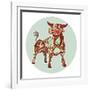 Zodiac Signs - Taurus-krasstin-Framed Art Print