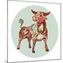 Zodiac Signs - Taurus-krasstin-Mounted Art Print