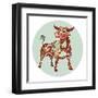 Zodiac Signs - Taurus-krasstin-Framed Art Print