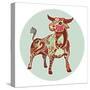 Zodiac Signs - Taurus-krasstin-Stretched Canvas