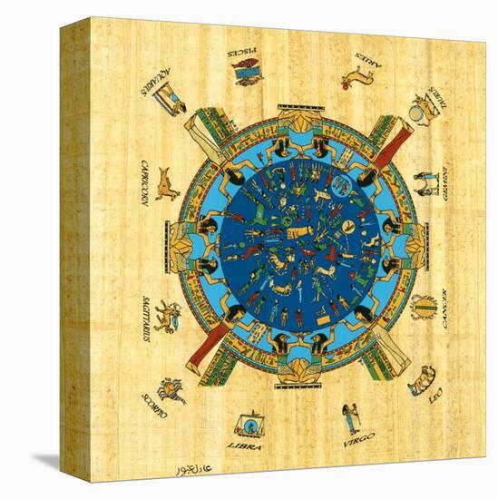 Zodiac Signs-null-Stretched Canvas