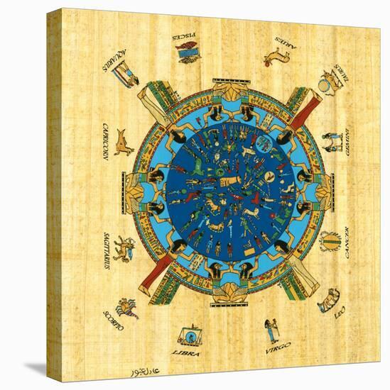 Zodiac Signs-null-Stretched Canvas