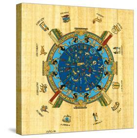 Zodiac Signs-null-Stretched Canvas