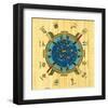 Zodiac Signs-null-Framed Art Print