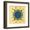 Zodiac Signs-null-Framed Art Print