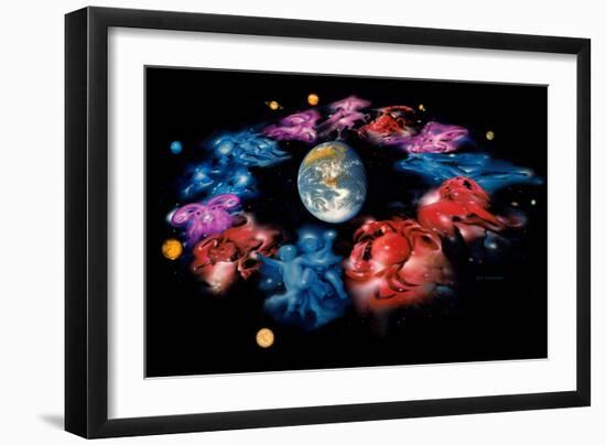 Zodiac Signs-Detlev Van Ravenswaay-Framed Premium Photographic Print