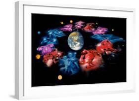 Zodiac Signs-Detlev Van Ravenswaay-Framed Premium Photographic Print