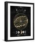 Zodiac Sphere III-Oliver Jeffries-Framed Art Print