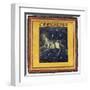 Zodiac Tile / Capricorn-null-Framed Art Print