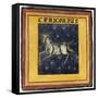 Zodiac Tile / Capricorn-null-Framed Stretched Canvas