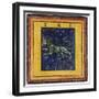 Zodiac Tile / Leo-null-Framed Art Print