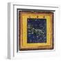 Zodiac Tile / Leo-null-Framed Art Print