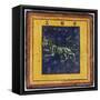 Zodiac Tile / Leo-null-Framed Stretched Canvas