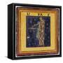 Zodiac Tile / Libra-null-Framed Stretched Canvas