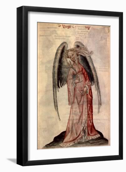 Zodiac: Virgo The Virgin-Albumasar-Framed Giclee Print