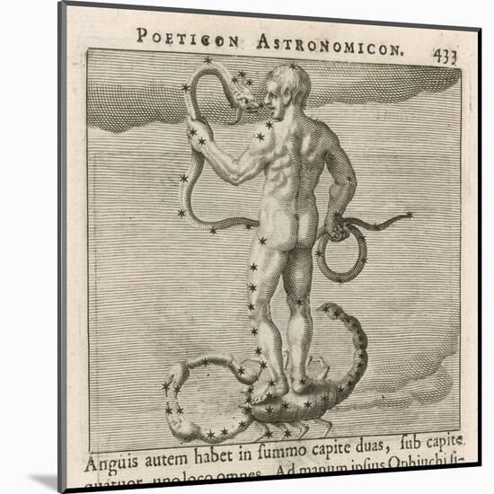 Zodiac-Gaius Julius Hyginus-Mounted Art Print