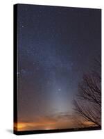 Zodiacal Light And Milky Way Over the Texas Plains-Stocktrek Images-Stretched Canvas