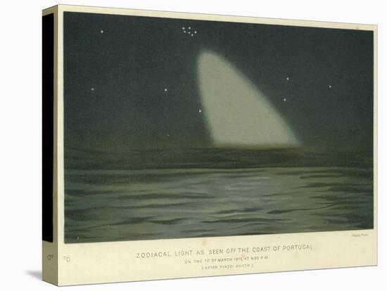 Zodiacal Light as Seen Off the Coast of Portugal-null-Stretched Canvas