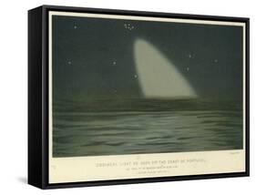 Zodiacal Light as Seen Off the Coast of Portugal-null-Framed Stretched Canvas