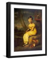 Zoe De Bellecourt, C.1825-George Watson-Framed Giclee Print