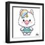 Zoe Unicorn-Marcus Prime-Framed Art Print