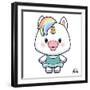 Zoe Unicorn-Marcus Prime-Framed Art Print