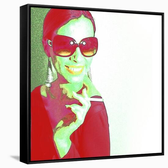 Zoe-NaxArt-Framed Stretched Canvas