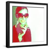 Zoe-NaxArt-Framed Art Print